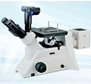 Çin Dijital Kamera arayüzü ile Trinocular Başkanı Ters Metalurjik Mikroskop Fabrika